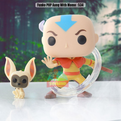Funko POP Aang With Momo : 534